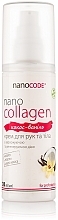 Парфумерія, косметика Крем для рук та тіла "Кокос та ваніль" - NanoCode NanoCollagen