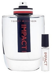 Tommy Hilfiger Impact Spark - Набор (edt/100ml+edt/4ml) — фото N1