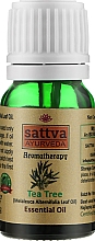 Духи, Парфюмерия, косметика Эфирное масло "Чайное дерево" - Sattva Ayurveda Tea Tree Essential Oil