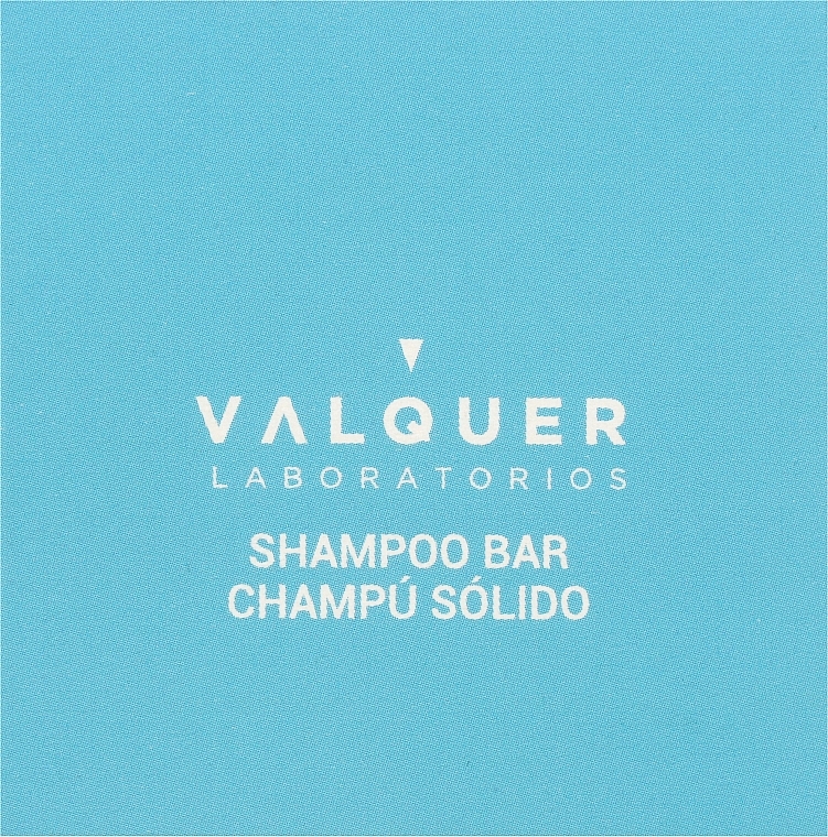 Твердый шампунь для нормальных волос - Valquer Normal Hair Solid Shampoo — фото N1
