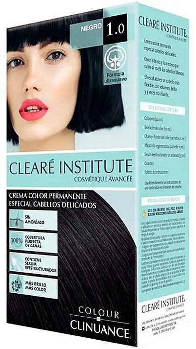 Перманентная краска для волос - Cleare Institute Colour Clinuance — фото N1