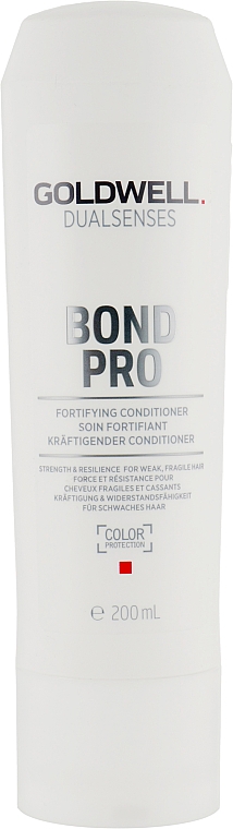 Зміцнювальний бальзам для тонкого й ламкого волосся - Goldwell DualSenses Bond Pro Fortifying Conditioner — фото N1