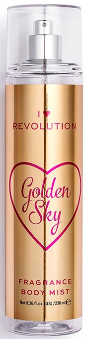 Парфюмированный спрей для тела - I Heart Revolution Golden Sky Body Mist — фото N1