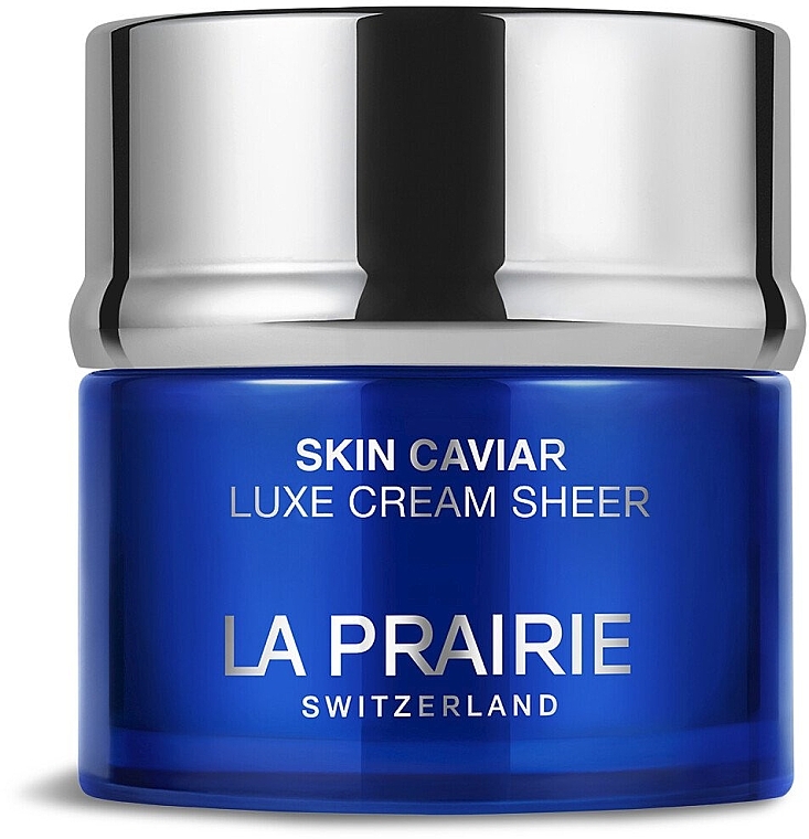 Легкий зміцнювальній та підтягувальний крем - La Prairie Skin Caviar Luxe Cream Sheer — фото N5