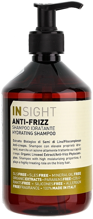 Шампунь зволожуючий для волосся - Insight Anti-Frizz Hair Shampoo Hydrating — фото N3