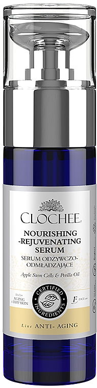 Сыворотка питательная, омолаживающая - Clochee Nourishing-Rejuvenating Serum — фото N1