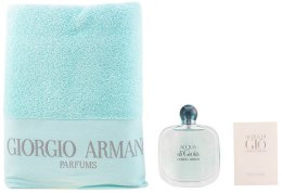 Парфумерія, косметика Giorgio Armani Acqua di Gioia - Набір (edp 100ml + towel)