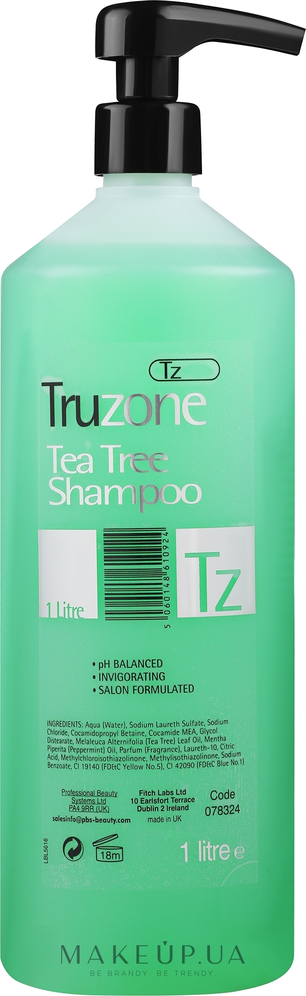 Шампунь для волос "Чайное дерево" - Osmo Truzone Tea Tree Shampoo — фото 1000ml