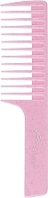 Гребень для волос редкозубый, CLR-255 P, розовый - Christian Hair Comb Pink — фото N1