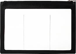 Косметичка прозора, чорна - Nanshy Clear PVC Makeup Pouch — фото N1