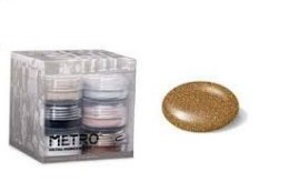 Парфумерія, косметика Акрилова пудра для нігтів - CND Mosaic Metro Metal Powder Kit