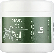 Парфумерія, косметика Маска для волосся з олією макадамії - Clever Hair Cosmetics M-USE Mask With Macadamia Oil