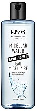 Мицеллярная вода - NYX Professional Makeup Stripped Off Micellar Water — фото N1