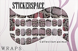 Дизайнерські наклейки для нігтів "Snake Pedi" - StickersSpace — фото N1