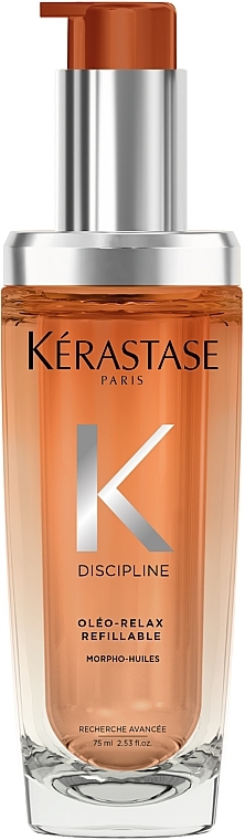 Масло для непослушных и вьющихся волос - Kerastase Discipline Oleo-Relax Control-in-motion Oil Refillable — фото N1