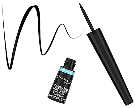 Водостойкая подводка для глаз - Rimmel Exaggerate Waterproof Eye Liner — фото N2