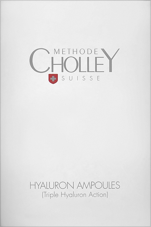 Ампули з гіалуроновою кислотою для обличчя - Cholley Hyaluron Ampoules — фото N1