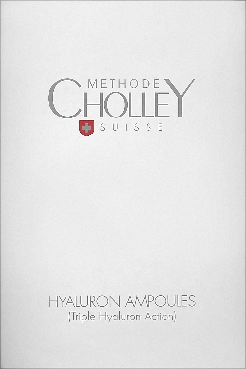 Ампулы с гиалуроновой кислотой для лица - Cholley Hyaluron Ampoules — фото N1