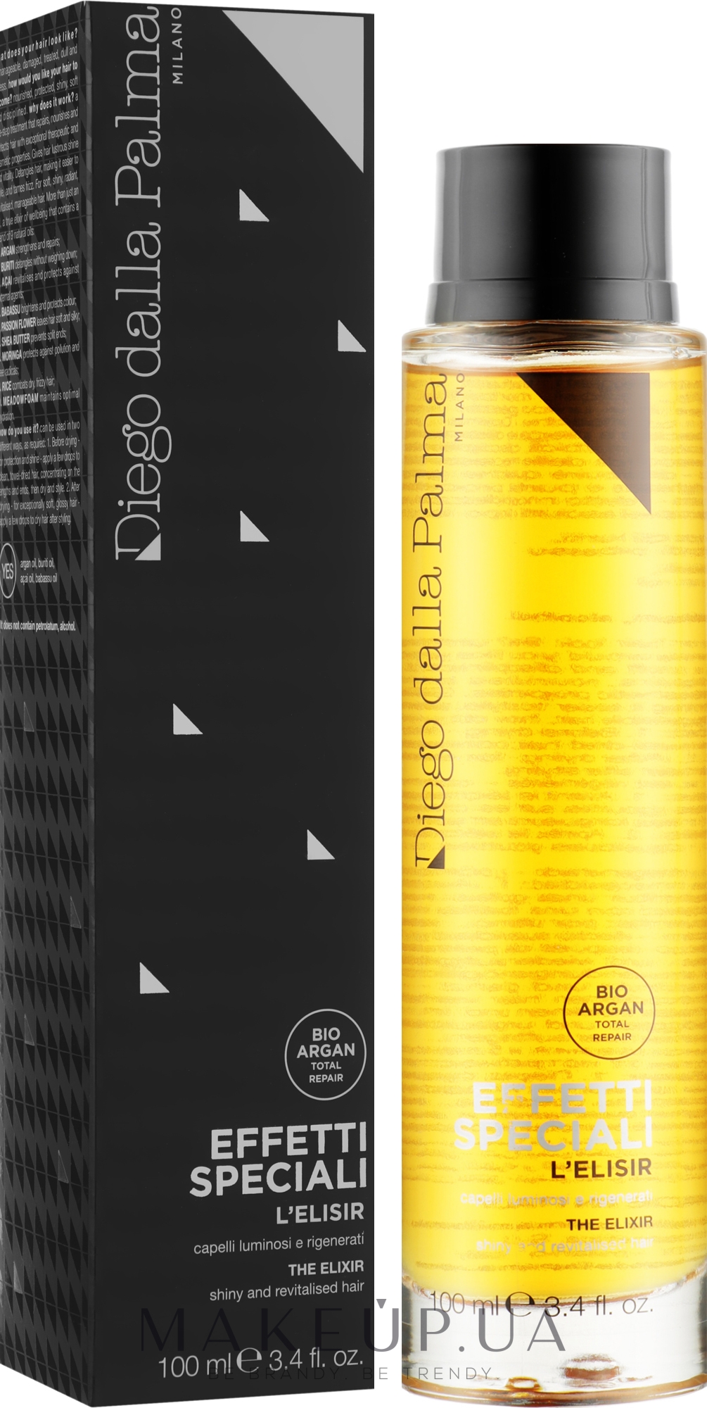 Эликсир для волос - Diego Dalla Palma The Elixir Shiny & Revitalised Hair — фото 100ml