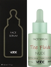 Сироватка флюїд для обличчя "The Fluide Nude" - Verde Face Serum — фото N2