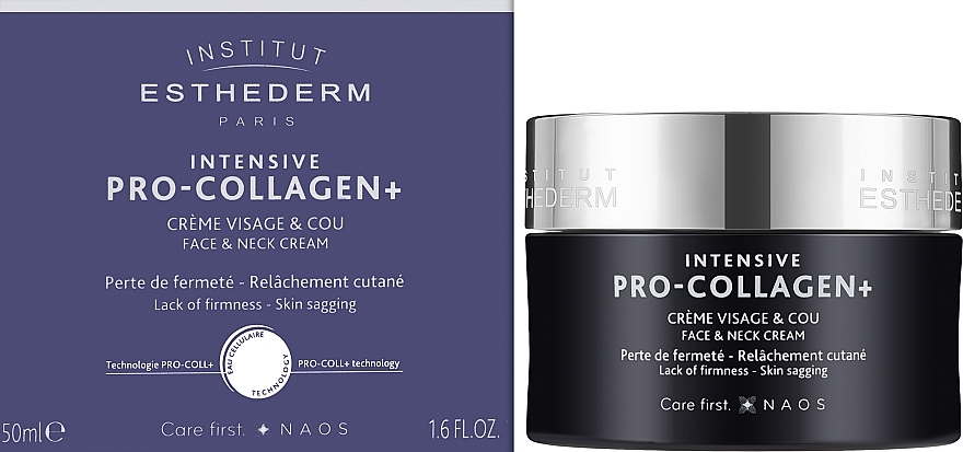 Крем з пептидами для обличчя - Institut Esthederm Intensive Pro-Collagen+ Face & Neck Cream — фото N2