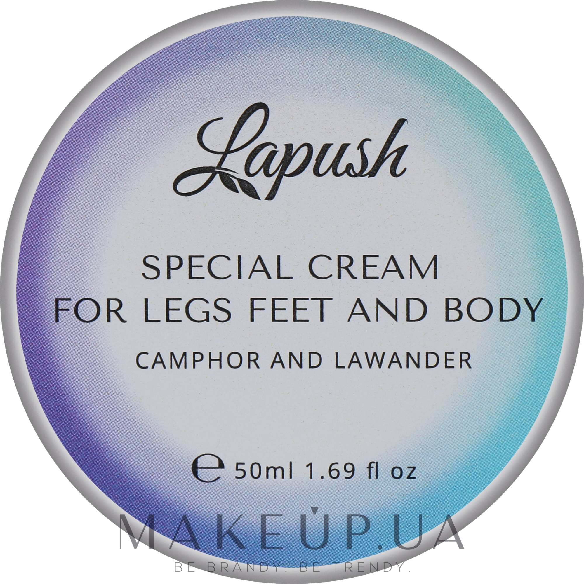 Крем для ніг та тіла зігріваючий - Lapush Special Cream For Legs Feet And Body — фото 50ml