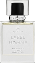 Духи, Парфюмерия, косметика Mira Max Label Homme - Парфюмированная вода