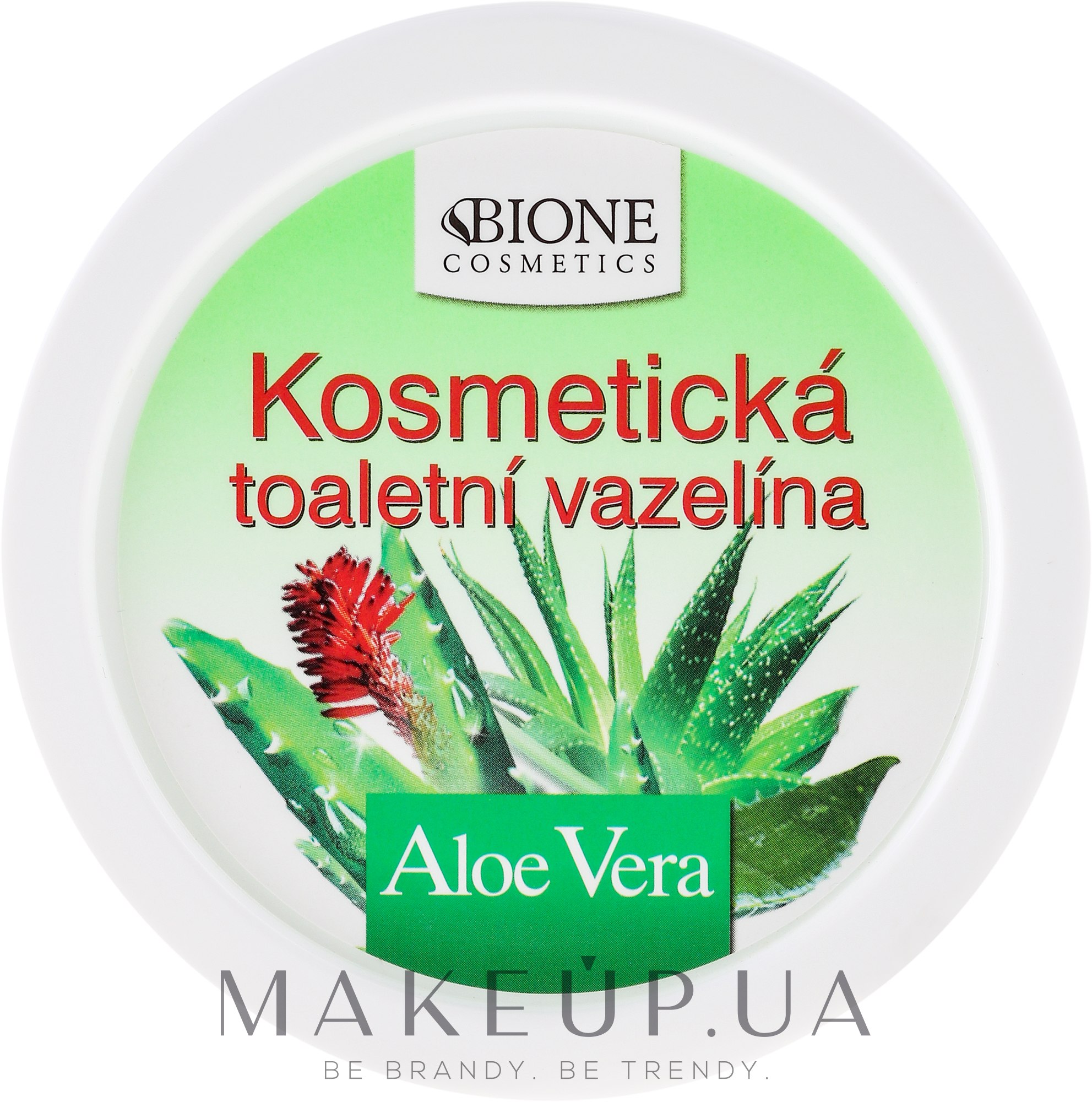 Косметический вазелин - Bione Cosmetics Aloe Vera Cosmetic Vaseline — фото 155ml
