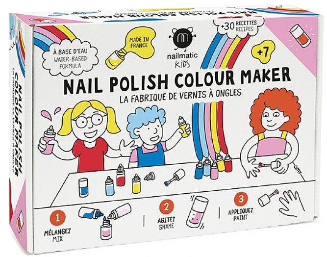 Набор для детей для создания лака - Nailmatic Nail Polish Colour Maker — фото N1