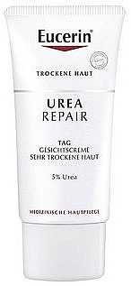Зволожувальний крем для обличчя - Eucerin Urea Repair Tag Creme 5% Urea — фото N1