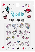 Наклейки для дизайна ногтей - Snails Nail Stickers — фото N1