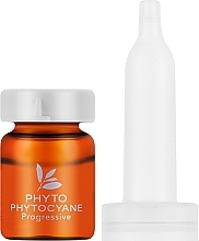 Ампулы против прогрессирующего выпадения волос - Phyto Phytocyane Progressive Treatment — фото N2