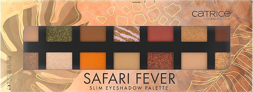 Палетка теней для век - Catrice Safari Fever Slim Eyeshadow Palette — фото N2