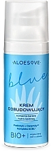 Регенерирующий крем для лица с пребиотиками - Aloesove Blue Face Cream — фото N1
