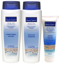 Духи, Парфюмерия, косметика Набор №50 - Mineral Beauty System Set (sh/400ml + con/400ml + cr/125ml)