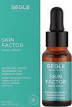 Сироватка проти старіння шкіри обличчя - Segle Skin Factor Facial Serum — фото N3