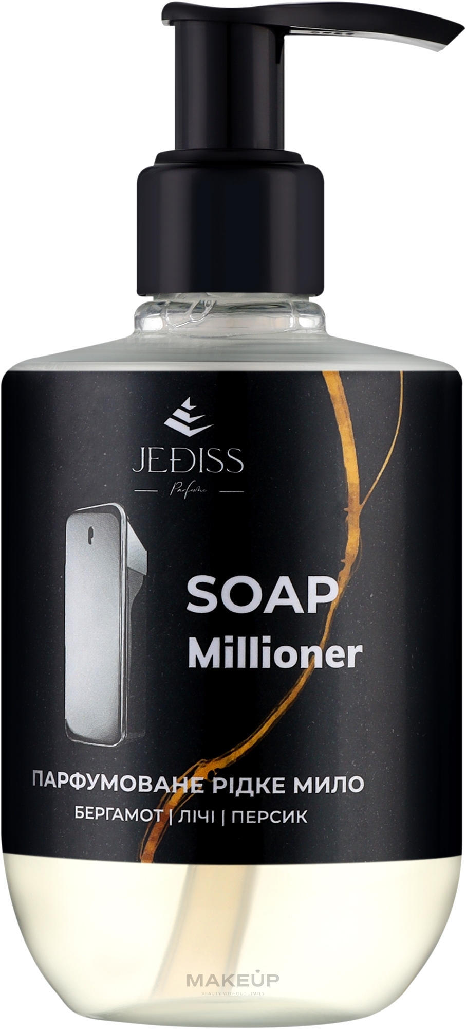 Парфумерне рідке мило - Jediss Millioner Soap — фото 250ml