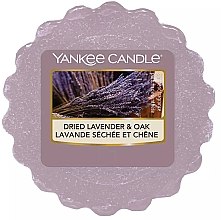 Духи, Парфюмерия, косметика Ароматический воск - Yankee Candle Dried Lavender & Oak Wax Melt