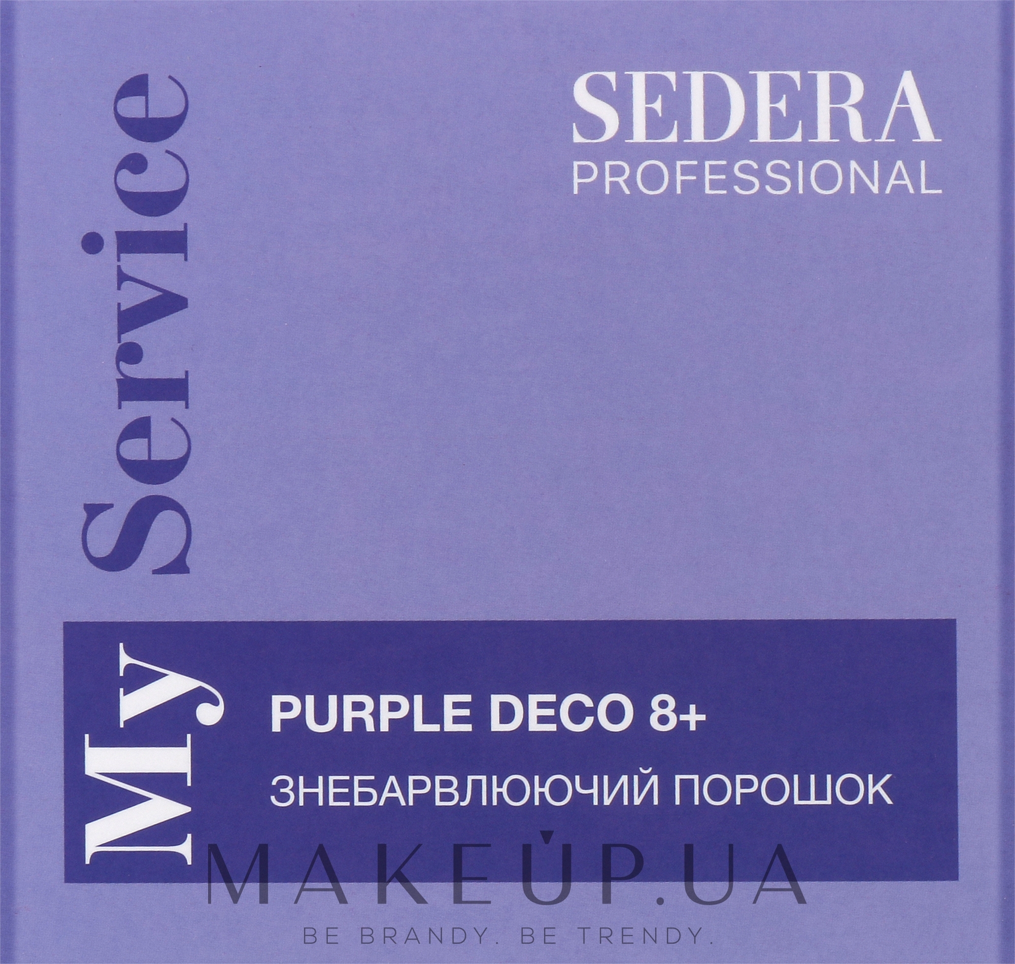 Знебарвлюючий порошок Purple Deco 8+ - Sedera Professional My Service Bleaching Powder  — фото 500g