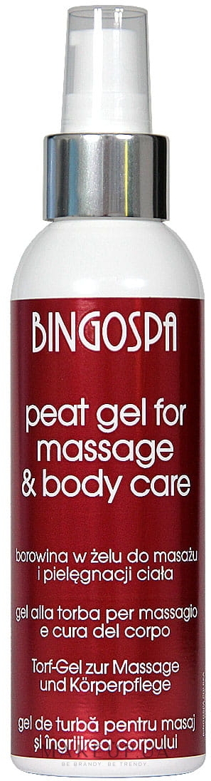 Торфяной гель для массажа - BingoSpa Body Gel — фото 120g