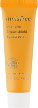 Духи, Парфюмерия, косметика Солнцезащитный крем - Innisfree Intensive Triple Shield Sunscreen SPF50+ PA++++ (мини)