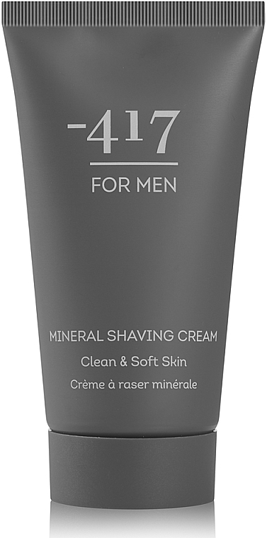 Крем для бритья минеральный для мужчин - -417 Men's Collection Mineral Shaving Cream — фото N1