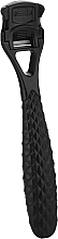 Парфумерія, косметика Станок педикюрний CS47B, з фігурною ручкою, чорний - Cosmo Shop