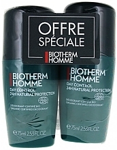 Духи, Парфюмерия, косметика Набор - Biotherm Homme (deo/2x75ml)