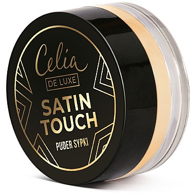 Рассыпчатая пудра для лица - Celia De Luxe Satin Touch — фото N1