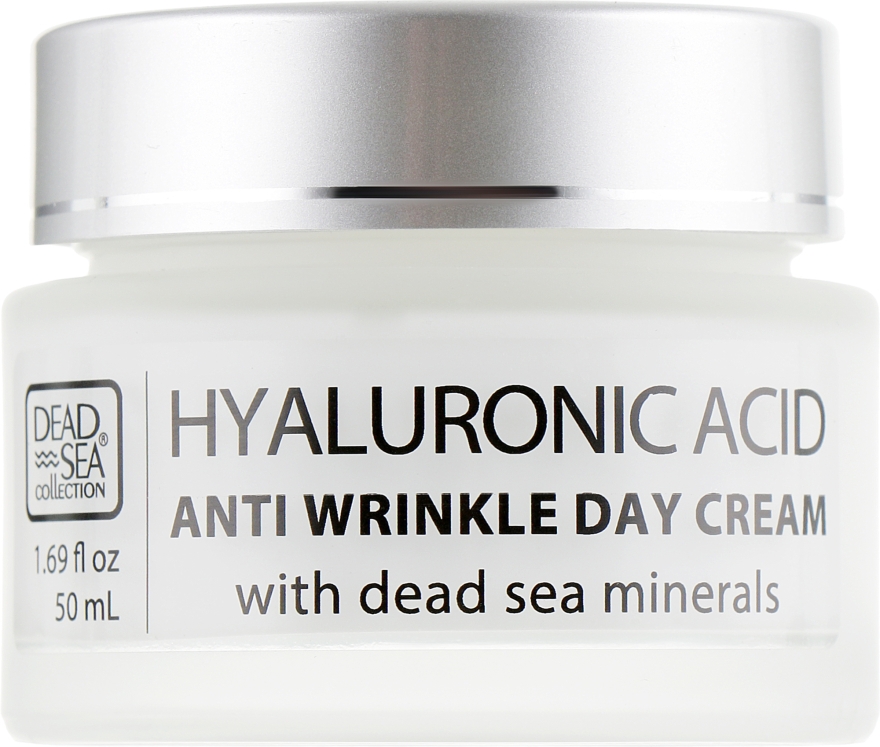 Денний крем проти зморшок - Dead Sea Hyaluronic Acid Anti-Wrinkle Day Cream — фото N2