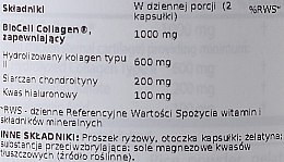 Гиалуроновая кислота с Хондроитин сульфатом и коллагеном - Doctor's Best Hyaluronic Acid with Chondroitin Sulfate Veggie Caps — фото N3