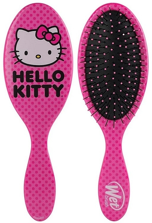 Расческа для волос "Hello Kitty" - Wet Brush Original Detangler Hello Kitty Pink — фото N1