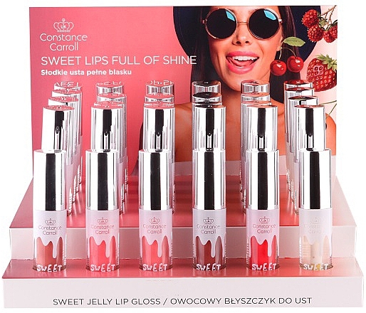Набор блесков для губ - Constance Carroll Sweet Jelly Lip Gloss Set — фото N1