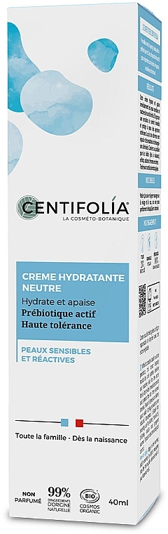 Зволожувальний крем для обличчя та шиї - Centifolia — фото N1